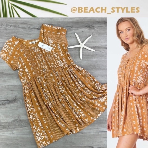 🔆RIP CURL🔆SURF SHACK DRESS - Picture 1 of 13